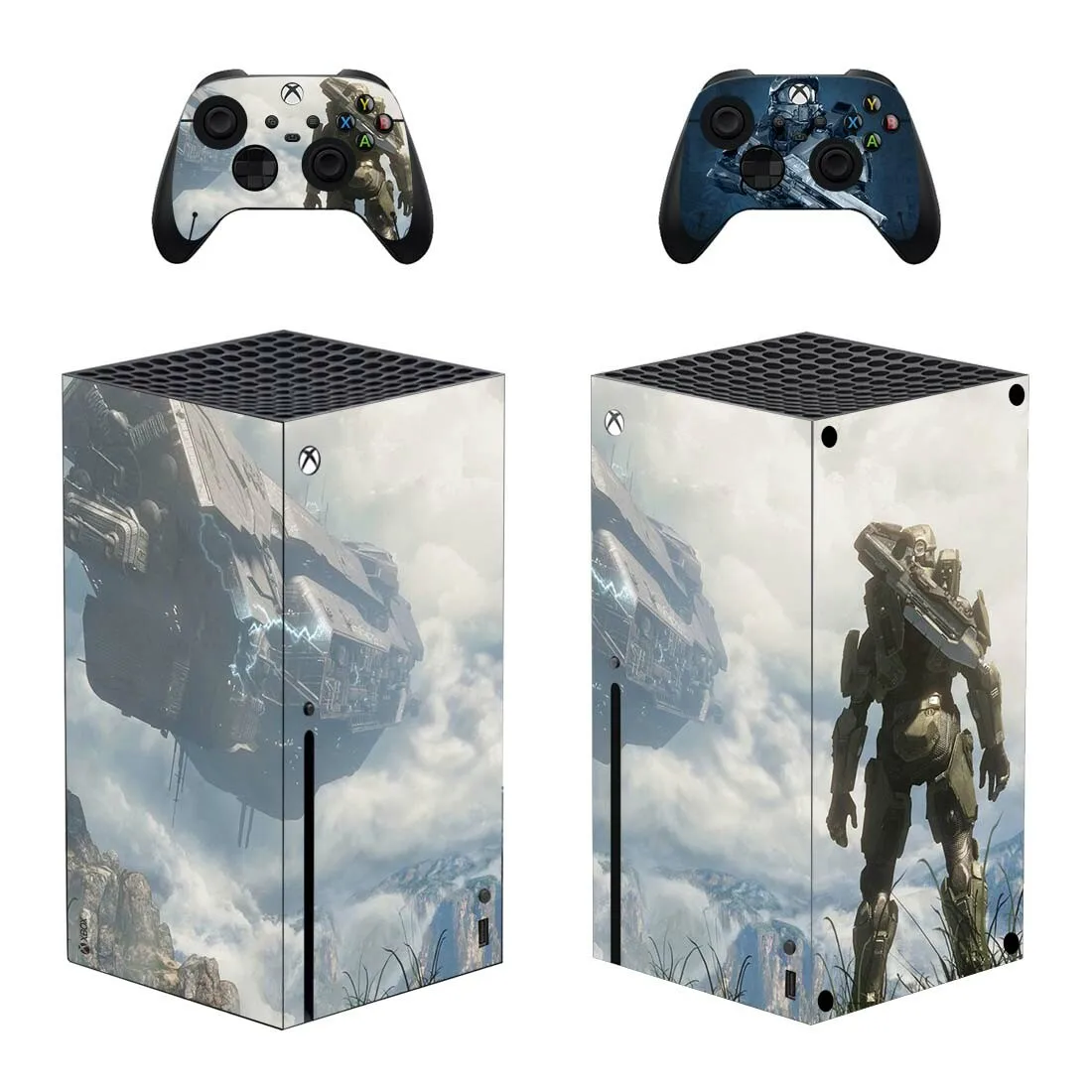 Фото Destiny Game Skin Sticker Decal Cover for Xbox Series X Console and 2 Controllers Vinyl | Электроника