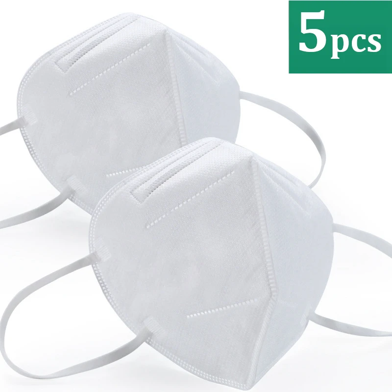 5Pcs KN95 Anite Dust Mask for Air Pollution Face Dust Mask for Germ Protective Masks K N95 Bacteria Proof Filter Safety Work
5Pcs KN95 Anite Dust Mask for Air Pollution Face Dust Mask for Germ Protective Masks K N95 Bacteria Proof Filter Safety Work