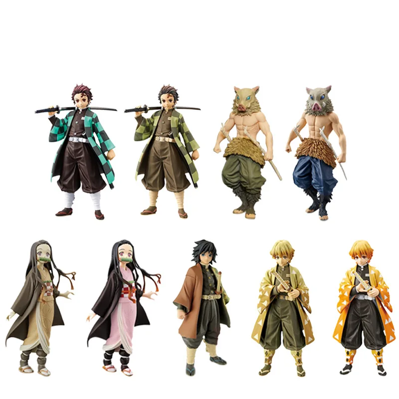16-18CM Anime Demon Slayer Action Figure Kimetsu Yaiba Kamado Tanjirou Nezuko PVC Figurine Model Doll Collectible Figure Toys
16-18CM Anime Demon Slayer Action Figure Kimetsu Yaiba Kamado Tanjirou Nezuko PVC Figurine Model Doll Collectible Figure Toys