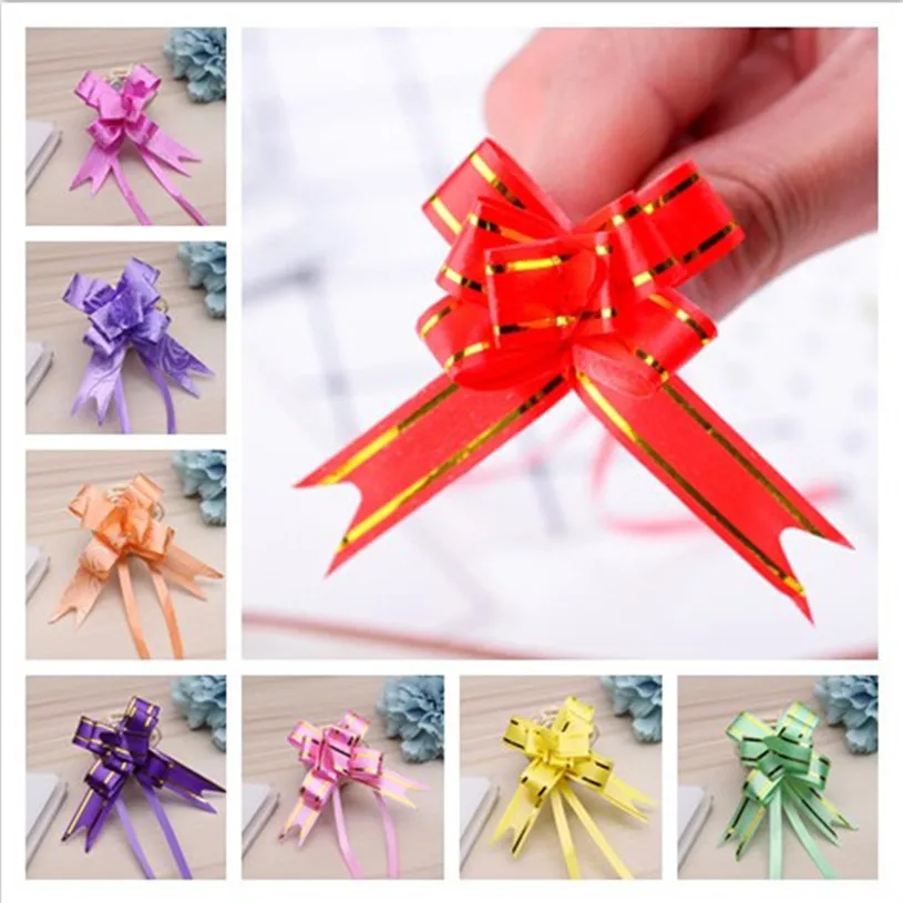 Gift Packing Pull Bow Ribbons 50pcs Birthday Christmas New Year Wedding Party Car Decoration Pullbows Festive Party DIY Supplies
Gift Packing Pull Bow Ribbons 50pcs Birthday Christmas New Year Wedding Party Car Decoration Pullbows Festive Party DIY Supplies