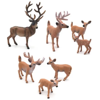 Children's early education toys wild animal model solid plastic forest simulation white tail deer a model ornaments
Children's early education toys wild animal model solid plastic forest simulation white tail deer a model ornaments
