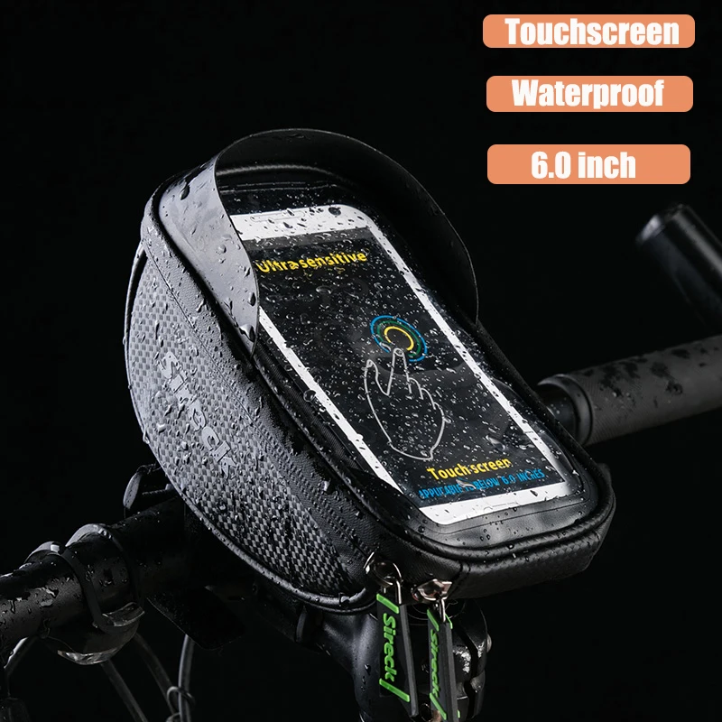 Sireck 6.0" Waterproof Road Bike GPS Stand Support Phone Holder Mount Bracket Bicycle Handlebar Smart Mobile Phone Holder
Sireck 6.0" Waterproof Road Bike GPS Stand Support Phone Holder Mount Bracket Bicycle Handlebar Smart Mobile Phone Holder