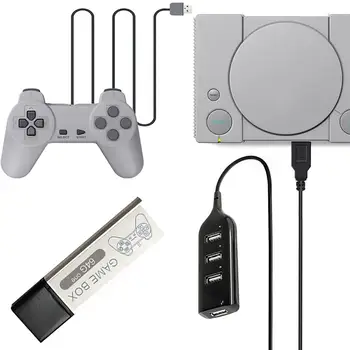 MINI Game Stick With 64G Open Source Simulator Built-in 5000 Games PS1 Mini Games for True Blue Accessories