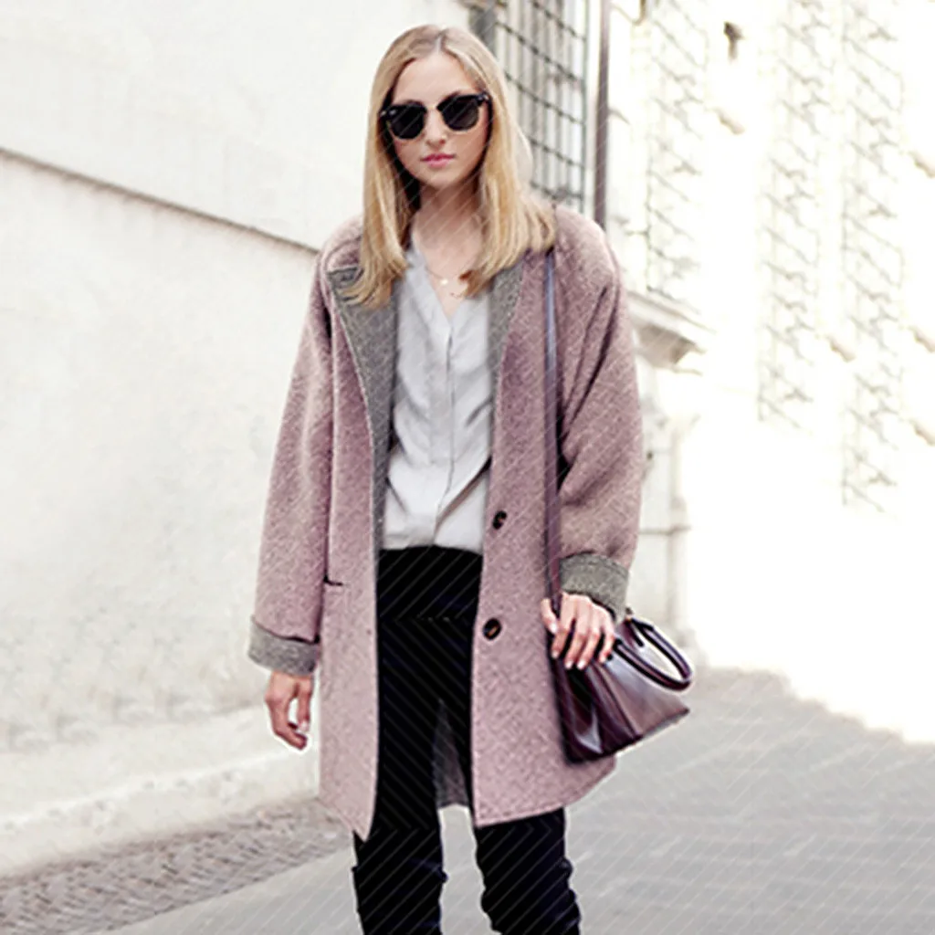 Womail Winter Women Blend Coat 2019 Casual Autumn Elegant Button Overcoat Thick Warm Winter Coat Woolen
Womail Winter Women Blend Coat 2019 Casual Autumn Elegant Button Overcoat Thick Warm Winter Coat Woolen