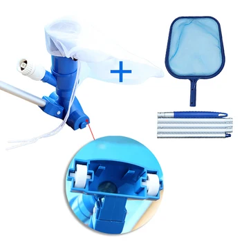 Swimming Pool Vacuum Cleaning Tool Set Pond Fountain Cleaner Suction Head Pool Cleaning Leaf Skimmer Mesh Set
Swimming Pool Vacuum Cleaning Tool Set Pond Fountain Cleaner Suction Head Pool Cleaning Leaf Skimmer Mesh Set
