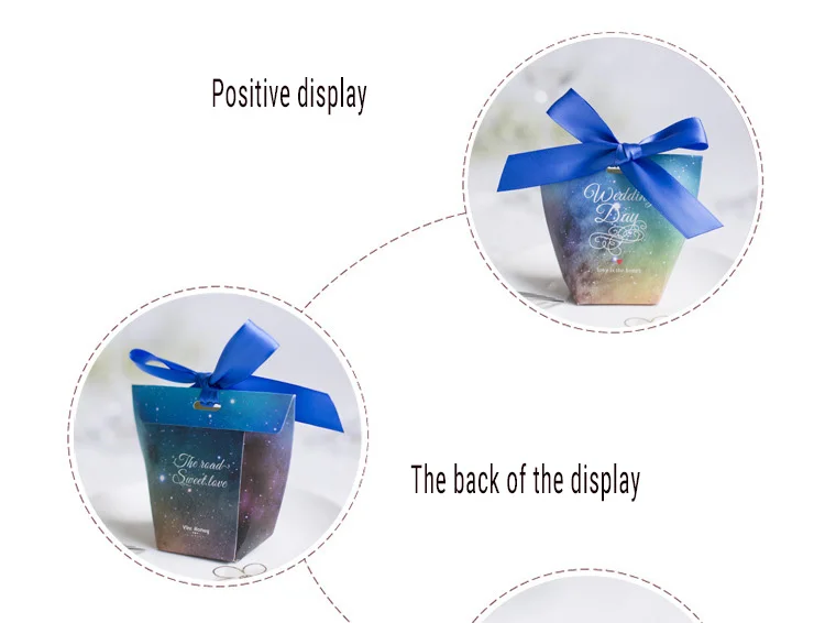 diy candy box creative european wedding personality candy gift
