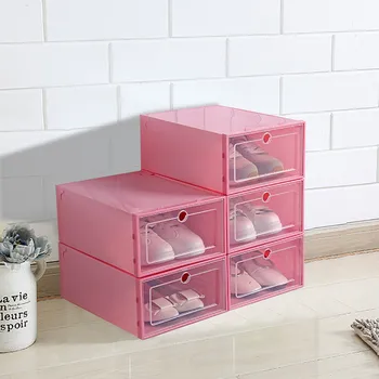 Foldable Clear Shoes Storage Box Drawer Case Plastic Stackable Shoe Organizer Box Holder Shoe Storage home 11.28
Foldable Clear Shoes Storage Box Drawer Case Plastic Stackable Shoe Organizer Box Holder Shoe Storage home 11.28