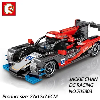Sembo Blocks Model MOC Technic Jackie Chan DC Racing 1:18 Sport Car Diy Building Blocks Rcing Kit Kids Boy Toy Christmas Gifts
Sembo Blocks Model MOC Technic Jackie Chan DC Racing 1:18 Sport Car Diy Building Blocks Rcing Kit Kids Boy Toy Christmas Gifts