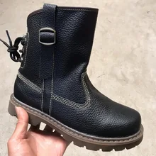 High Quality Genuine Leather Men Shoes Winter Casual Martin Boots Outdoor Work Snow Boots Vintage Classic Brand Unisex Boots
High Quality Genuine Leather Men Shoes Winter Casual Martin Boots Outdoor Work Snow Boots Vintage Classic Brand Unisex Boots