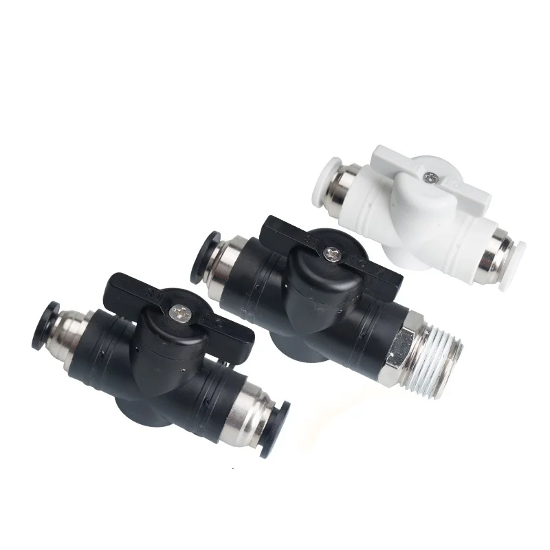 Manual Valve BUC-4/6/8x10/12-02/04 Manual Valve Pneumatic Switch Pu Trachea Quick Plug Connector BUC
Manual Valve BUC-4/6/8x10/12-02/04 Manual Valve Pneumatic Switch Pu Trachea Quick Plug Connector BUC
