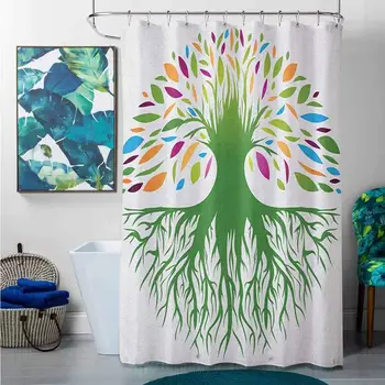 African Shower Curtains for Bathroom Tree of Life,Colorful Round Abstract Tree Life and Soul Symbol Eco Nature Design Image,
African Shower Curtains for Bathroom Tree of Life,Colorful Round Abstract Tree Life and Soul Symbol Eco Nature Design Image,