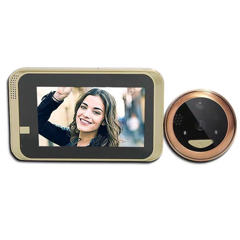 Wireless Peephole Intercom DoorBell Infrared Night Security Camera HD Support Phone Remote Apartment Security Viewer Doorbell
Wireless Peephole Intercom DoorBell Infrared Night Security Camera HD Support Phone Remote Apartment Security Viewer Doorbell