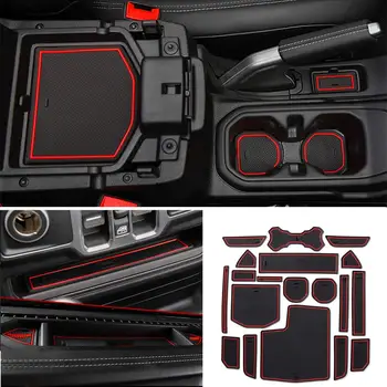 Car Modelings for Jeep Wrangler JL 2018 2019 Door Slot Mat Armrest Storage Box Pads Cup Anti-dust Mats Car Accessories
Car Modelings for Jeep Wrangler JL 2018 2019 Door Slot Mat Armrest Storage Box Pads Cup Anti-dust Mats Car Accessories