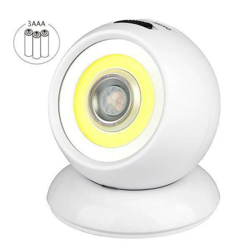 1Pcs 360° LED Motion Motion PIR Sensor Closet Light Automatic Light Sensing Wireless Night Light Wall Lamp Stairs Automatic Lamp
1Pcs 360° LED Motion Motion PIR Sensor Closet Light Automatic Light Sensing Wireless Night Light Wall Lamp Stairs Automatic Lamp