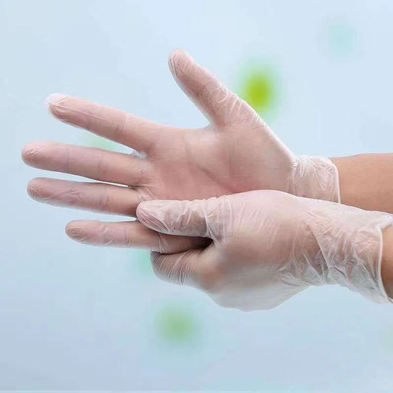 100 PCS Transparent Disposable PVC Gloves Dishwashing/Kitchen/Medical /Latex/Rubber/Garden Gloves Universal For Home Cleaning
100 PCS Transparent Disposable PVC Gloves Dishwashing/Kitchen/Medical /Latex/Rubber/Garden Gloves Universal For Home Cleaning