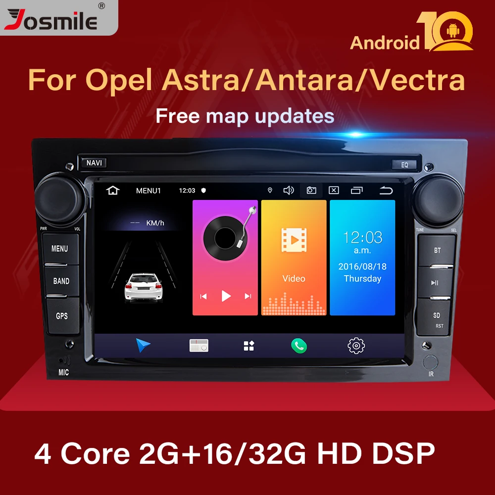Автомагнитола 2DIN Android 10 без DVD-плеера для Opel Zafira B Vivaro Vectra C Corsa D Astra H G J Meriva