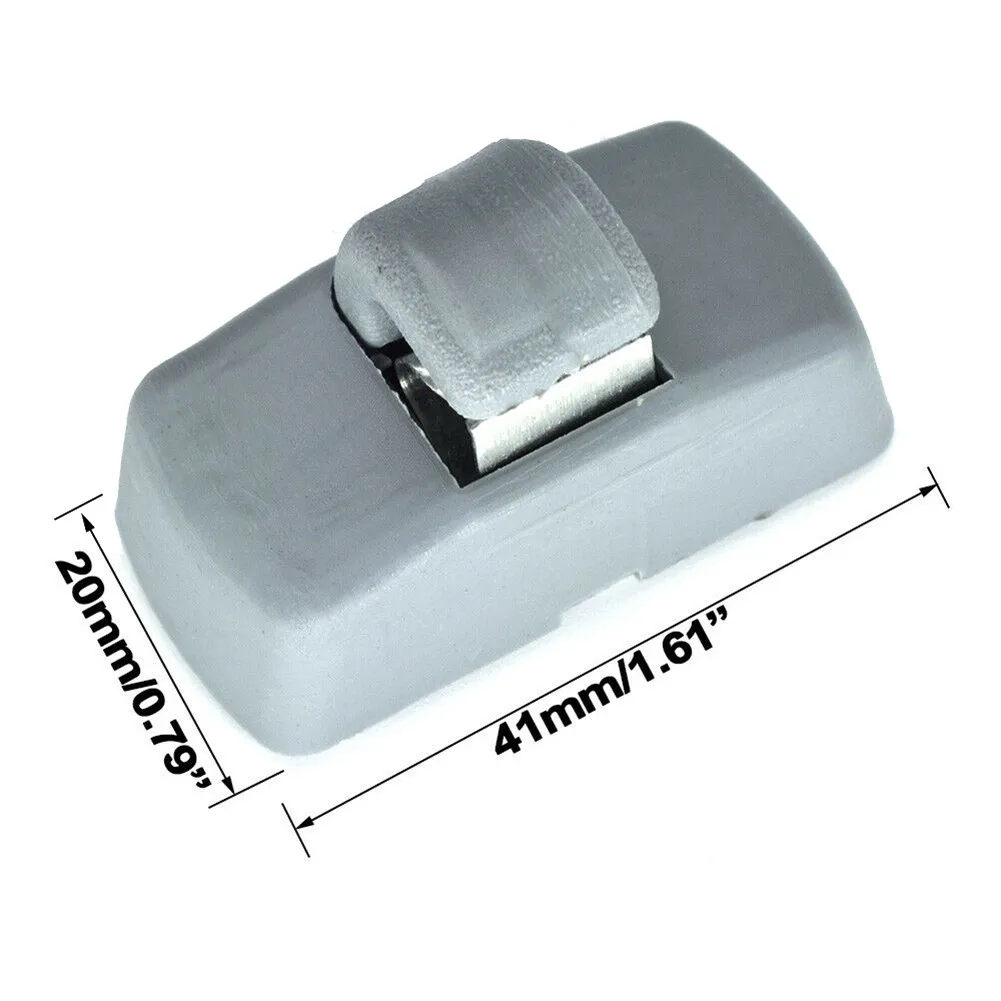2X Front Sun Visor Hook Clips 3B0857561B For SKODA Fabia 6Y Octavia 1Z Superb B5 ABS Gray Interior Car Accessories
2X Front Sun Visor Hook Clips 3B0857561B For SKODA Fabia 6Y Octavia 1Z Superb B5 ABS Gray Interior Car Accessories