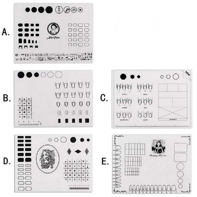 Foldable Mini Silicone Nail Mat Stamping Pad Nail Practice Tool Portable Template Mat Foldable Nail Art Tool
Foldable Mini Silicone Nail Mat Stamping Pad Nail Practice Tool Portable Template Mat Foldable Nail Art Tool
