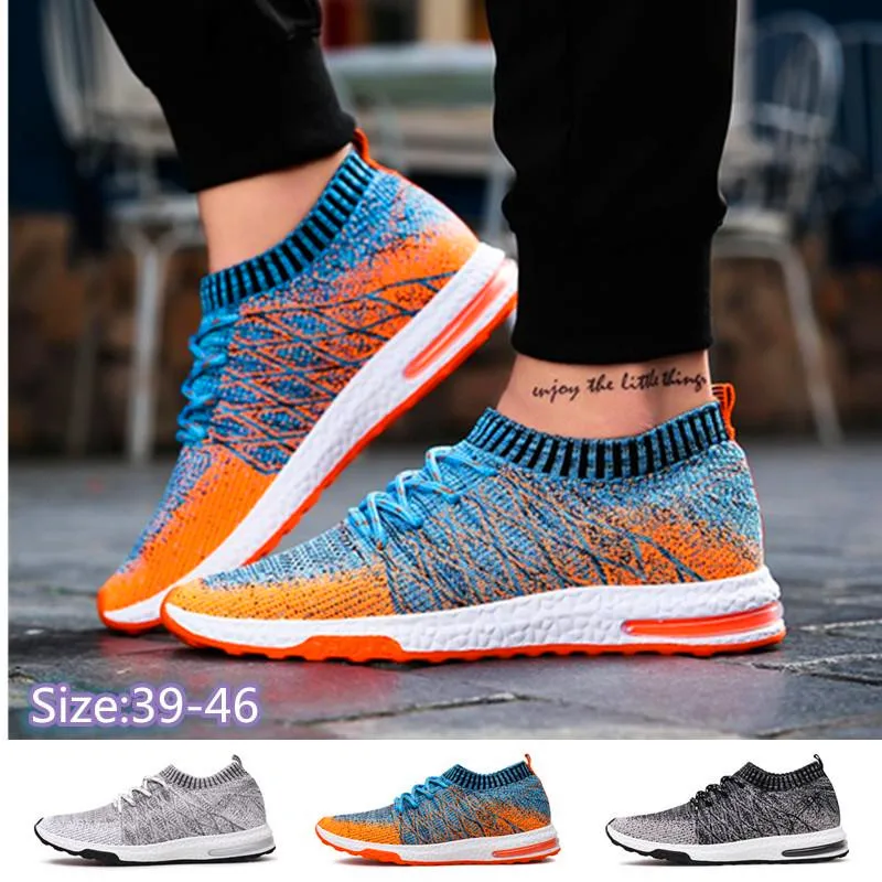 Fashion Men's Sneakers Casual Sports Running Shoes Light Breathable Flats Air Cushion Socks Shoes
Fashion Men's Sneakers Casual Sports Running Shoes Light Breathable Flats Air Cushion Socks Shoes