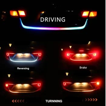 Car Additional Brake Light Dynamic Streamer Floating LED Light with 12v Accessory Car Trunk Rear Brake Running Turn Signal Lamp
Car Additional Brake Light Dynamic Streamer Floating LED Light with 12v Accessory Car Trunk Rear Brake Running Turn Signal Lamp