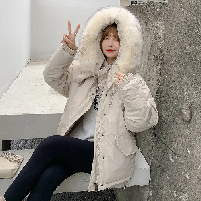 Photo Shoot 2019 Autumn & Winter Down Jacket Women's INS Super Fire down Coat Loose-Fit Network kapok yi CHIC Coat
Photo Shoot 2019 Autumn & Winter Down Jacket Women's INS Super Fire down Coat Loose-Fit Network kapok yi CHIC Coat