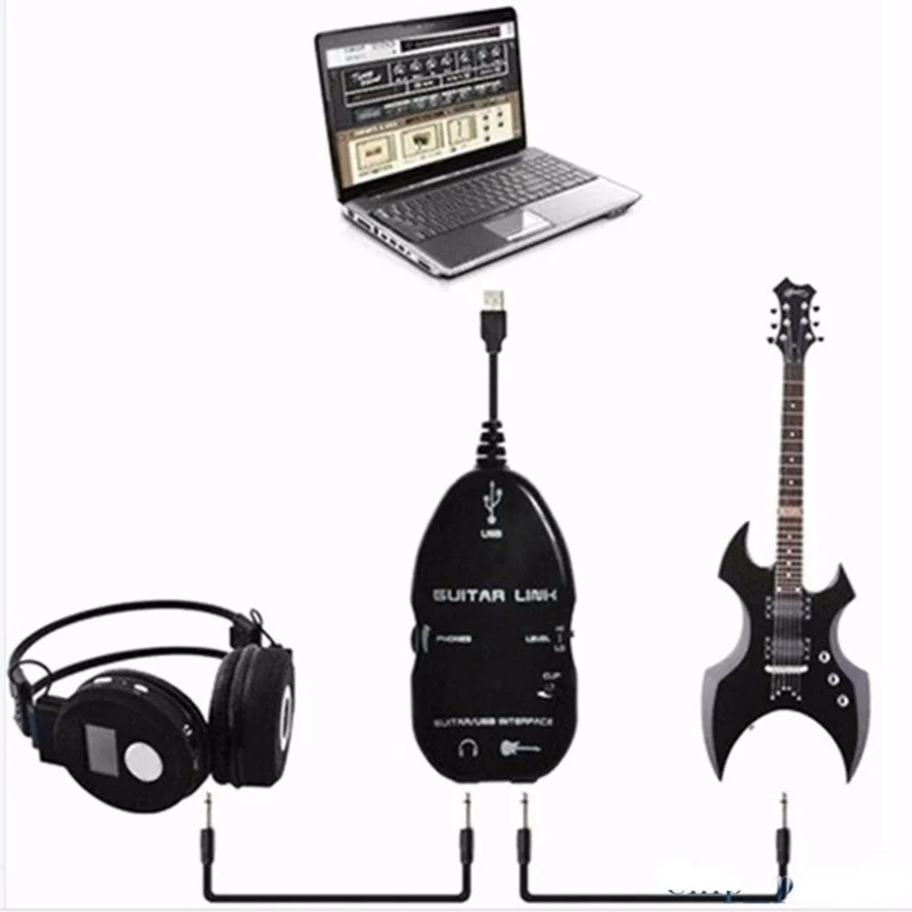 Wholesale Hot Guitar Cable Audio USB Link Interface Adapter For MAC/PC Music Recording Accessories For Guitarra Players Gift
Wholesale Hot Guitar Cable Audio USB Link Interface Adapter For MAC/PC Music Recording Accessories For Guitarra Players Gift
