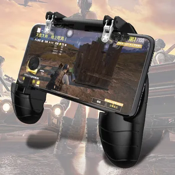 Mobile Game Controller Sensitive Shoot And Aim Joysticks Gamepad Handle For PUBG Ergonomic Comfortable Grip 4 Fingers Operate
Mobile Game Controller Sensitive Shoot And Aim Joysticks Gamepad Handle For PUBG Ergonomic Comfortable Grip 4 Fingers Operate