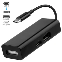 USB 3.1 Type C Male to 2 5Pin Female Cable Cord Converter Adapter Suitable for Notebooks Smartphones with USB-C Ports
USB 3.1 Type C Male to 2 5Pin Female Cable Cord Converter Adapter Suitable for Notebooks Smartphones with USB-C Ports