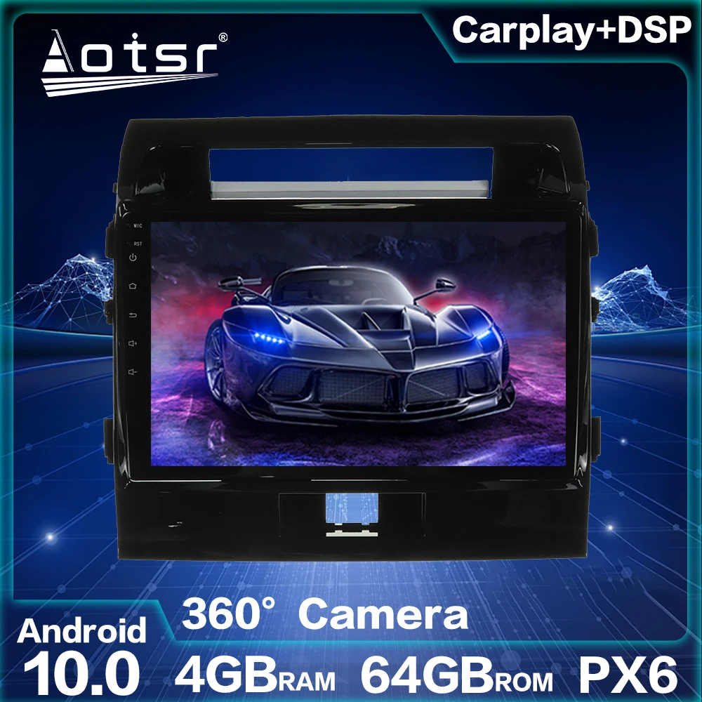 Автомобильный DVD-плеер для Toyota Land Cruiser 200, GPS-навигация, Android 10,0, 4 ГБ, 64 ГБ, автомобильное аудио, стерео, головное устройство, мультимедийный плеер IPS
Автомобильный DVD-плеер для Toyota Land Cruiser 200, GPS-навигация, Android 10,0, 4 ГБ, 64 ГБ, автомобильное аудио, стерео, головное устройство, мультимедийный плеер IPS