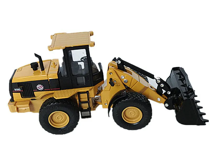 Jing bang 1: 60 Alloy Engineering Vehicle Model Large Forklift Loader Bulldozer Children Model Car Toy