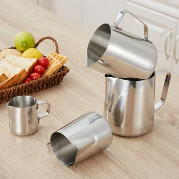 ERMAKOVA Coffee Milk Frothing Jug Espresso Coffee Pitcher Cup Barista Craft Coffee Latte Milk Frothing Jug Pitcher Coffee Tool
ERMAKOVA Coffee Milk Frothing Jug Espresso Coffee Pitcher Cup Barista Craft Coffee Latte Milk Frothing Jug Pitcher Coffee Tool