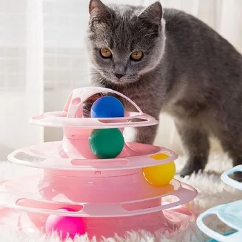 Training Intelligence Tower Tracks Disc Amusement Plate 3 Levels Pet Cat Toy Funny Tower Tracks Disc Cat Tracks Toys Cat Toys
Training Intelligence Tower Tracks Disc Amusement Plate 3 Levels Pet Cat Toy Funny Tower Tracks Disc Cat Tracks Toys Cat Toys