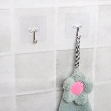 חזק בלתי נראה קריקטורה וו יניקה גביע סאקר וול ווי קולב עמיד למים דבק כבד עומס מתלה Creative נייל מארגני(China)