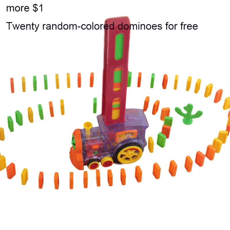 Dominoes Educational Children's Toys Put In Stand Brand Building Blocks Electric Train Toy
Dominoes Educational Children's Toys Put In Stand Brand Building Blocks Electric Train Toy