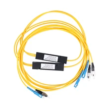 Optical Splitter 1x2 Box Type Insert type PLC FC UPC SC UPC Fiber Optics Connector Patch Cord Pigtails Carrier Grade
Optical Splitter 1x2 Box Type Insert type PLC FC UPC SC UPC Fiber Optics Connector Patch Cord Pigtails Carrier Grade