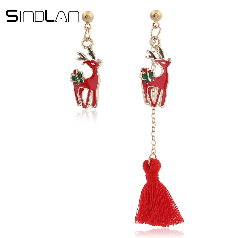 Sindlan Irregular Red Chinese Knot Tassel Earrings for Christmas Party Decoration Accessories Christmas Tree Gift Ear Jewelry
Sindlan Irregular Red Chinese Knot Tassel Earrings for Christmas Party Decoration Accessories Christmas Tree Gift Ear Jewelry