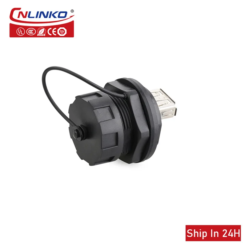 Cnlinko YU-USB2.0 Waterproof Data Connector Industrial Welding Waterproof Connector for Aviation Automotive Medical
Cnlinko YU-USB2.0 Waterproof Data Connector Industrial Welding Waterproof Connector for Aviation Automotive Medical