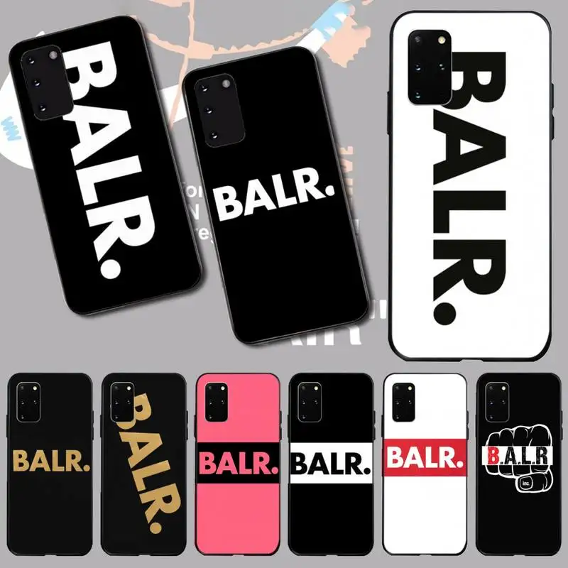 NBDRUICAI Cool balr logo Black Soft Shell Phone Case Capa for Samsung S20 plus Ultra S6 S7 edge S8 S9 plus S10 5G
NBDRUICAI Cool balr logo Black Soft Shell Phone Case Capa for Samsung S20 plus Ultra S6 S7 edge S8 S9 plus S10 5G
