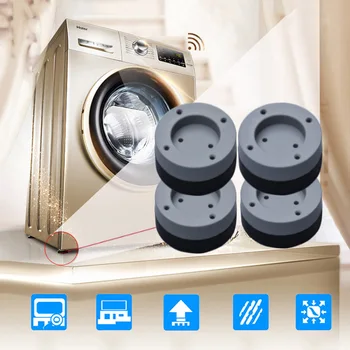 4Pcs Washing Machine Pad Rubber Mat Anti-Vibration Pads Dryer Universal Fixed Non-Slip Pad Refrigerator Furniture Protector
4Pcs Washing Machine Pad Rubber Mat Anti-Vibration Pads Dryer Universal Fixed Non-Slip Pad Refrigerator Furniture Protector