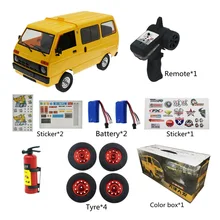 WPL D42 RC Car 1/10 2.4G 2WD Simulation Drift Truck LED Remote Control Off-Road Car For Boys Kids Christmas Gifts van TJ110
WPL D42 RC Car 1/10 2.4G 2WD Simulation Drift Truck LED Remote Control Off-Road Car For Boys Kids Christmas Gifts van TJ110