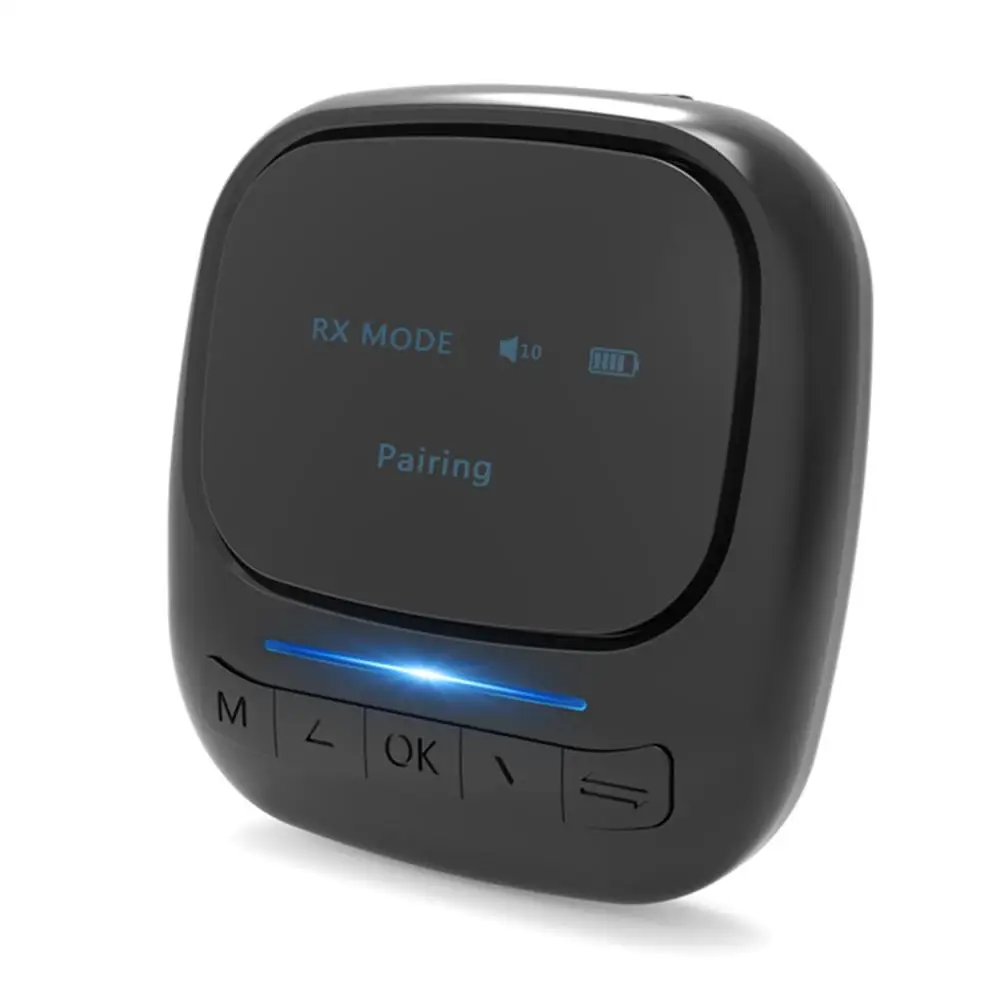 OLED Wireless-Audio Receiver Transmitter Bluetooth 5.0 Adapter 3.5MM AUX Jack Stereo apt-X LL LCD Display For PC TV Car
OLED Wireless-Audio Receiver Transmitter Bluetooth 5.0 Adapter 3.5MM AUX Jack Stereo apt-X LL LCD Display For PC TV Car