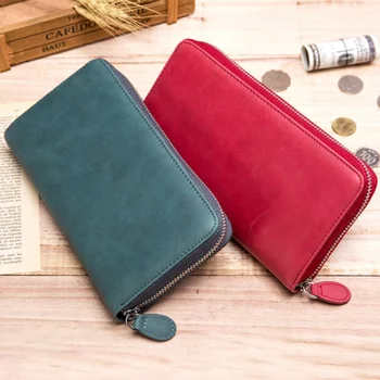 Fashionable wallet card bag men leather large capacity women long zipper organ card bag multi-card position free of freight
Fashionable wallet card bag men leather large capacity women long zipper organ card bag multi-card position free of freight