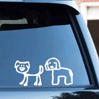 Two Cute Puppies Graffiti Car Sticker Styling Creativity Cover Scratches Waterproof Windshield Bumper Window Decoration PVC
Two Cute Puppies Graffiti Car Sticker Styling Creativity Cover Scratches Waterproof Windshield Bumper Window Decoration PVC