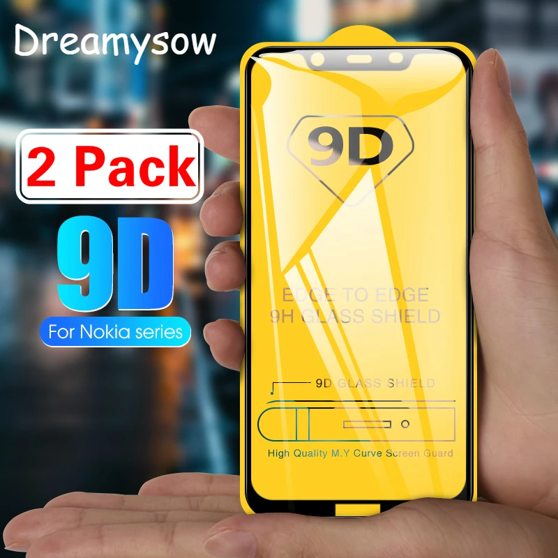 2PCS 9D HD Screen Protector for Nokia 8 6 3 2.2 5.1 Full Cover Protective Front Film for Nokia 7.1 1 8.1 6.1 3.1 Plus X7 3.2 4.2
2PCS 9D HD Screen Protector for Nokia 8 6 3 2.2 5.1 Full Cover Protective Front Film for Nokia 7.1 1 8.1 6.1 3.1 Plus X7 3.2 4.2