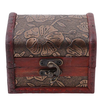 Vintage Wood Box Cosmetic Case Makeup Jewelry Storage Organizer Wooden Small Box Gifts for Girl
Vintage Wood Box Cosmetic Case Makeup Jewelry Storage Organizer Wooden Small Box Gifts for Girl