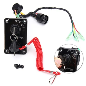 Outboard Single Engine Key Switch Panel For Yamaha 704-82570-12-00 704-82570-08-00 704-82570 704-82570-11-00
Outboard Single Engine Key Switch Panel For Yamaha 704-82570-12-00 704-82570-08-00 704-82570 704-82570-11-00
