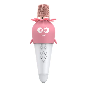 Children Wireless Microphone LED Colorful Light Karaokes Microphone Speaker Portable Microphone for Smart Phone PC
Children Wireless Microphone LED Colorful Light Karaokes Microphone Speaker Portable Microphone for Smart Phone PC