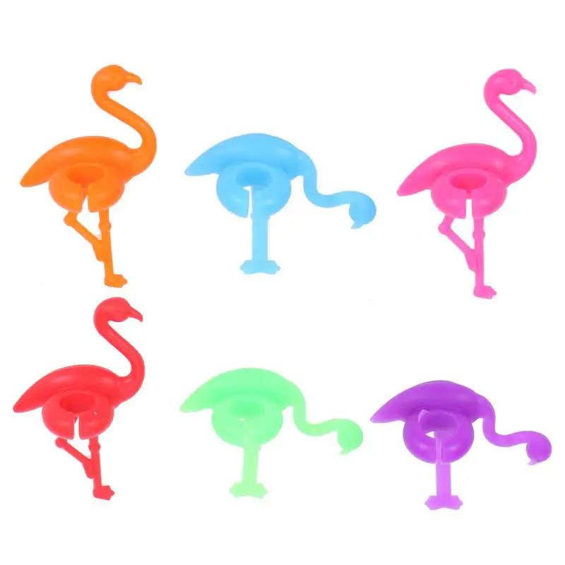 6PCS Silicone Wine Glass Marker Creative Flamingo Design Drink Charms Label Mark Glass Identification Perfect For Parties
6PCS Silicone Wine Glass Marker Creative Flamingo Design Drink Charms Label Mark Glass Identification Perfect For Parties