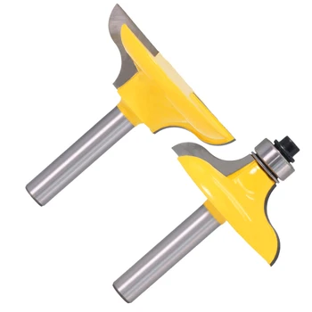 2Pcs 8mm Professional Shank Door Frame Knitting Edging Router Bit Trimming for Woodwork Power Tools Wood Carving Milling Cutter
2Pcs 8mm Professional Shank Door Frame Knitting Edging Router Bit Trimming for Woodwork Power Tools Wood Carving Milling Cutter