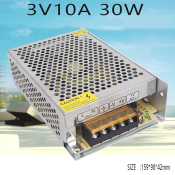 universal 3V 10A 30W Regulated switching power supply 110v 220v ac to dc transformer S-30-3 industrial monitoring driver
universal 3V 10A 30W Regulated switching power supply 110v 220v ac to dc transformer S-30-3 industrial monitoring driver
